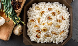 Sarımsaklı pilav tarifi