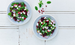 Turplu yeşil salata tarifi