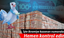 Milli Piyango çekiliş sonuçları açıklandı.. İşte 2021 Yılbaşı özel çekilişinde kazandıran numaralar