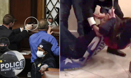 ABDde son dakika gelişmeleri peş peşe yaşanıyor: Göstericiler Kongre binasını bastı, polis silahını çekti Darbe yorumları yapılıyor