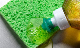 Bulaşık deterjanı ile kolayca temizlenebilen alanlar