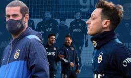 Mesut Özil sahaya indi İlk idmanında Caner, Ozan ve Volkan Demirel...