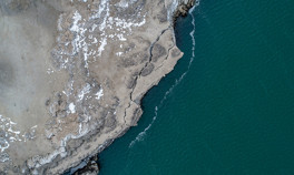 Acıgölde endişelendiren görüntü Derin yarıklar oluştu