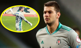 Utku Yuvakurannda su şişesiyle penaltı taktiği