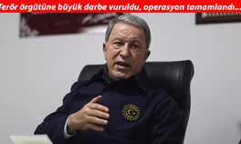 Bakan Akar acı haberi böyle duyurdu: PKKnın kalleş yüzü bir kez daha görüldü