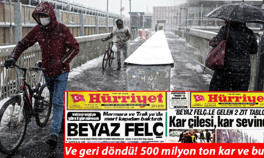 Meteoroloji’den son dakika yoğun kar yağışı uyarısı İşte İstanbul’da son durum…