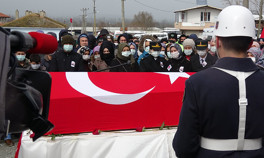 Şehit Uzman Çavuş Ümit Gıcır, Balıkesirde son yolculuğuna uğurlandı