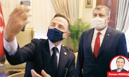 Sağlık Bakanı’yla aşı sohbeti