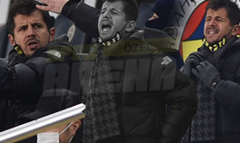 Fenerbahçede Emre Belözoğlu tribünde çılgına döndü Çok sinirlendi...