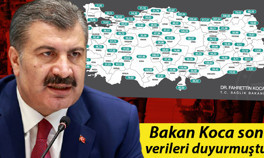 Bakan Koca son verileri duyurmuştu İşte normalleşmeye en yakın ve uzak kentler