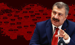 Bakan Koca paylaştı İşte il il koronavirüs haftalık vaka sayıları.. İstanbulda korkutan artış