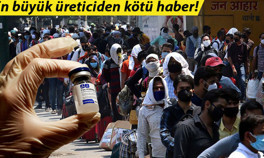 Dünyanın en büyük aşı üreticisi Hindistanda aşı stoğu azalıyor