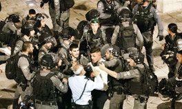 1 Filistinliye 20 İsrail polisi