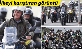 Brezilya Devlet Başkanı Bolsonaro yüzlerce kişiyle bir araya geldi