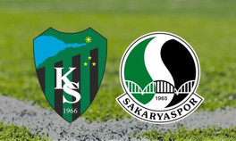 TFF 1. Lige son bilet hangi takımın olacak Kocaelispor ile Sakaryaspor...