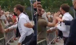 Son dakika haberi: Fransa Cumhurbaşkanı Macrona tokatlı saldırı Saldırganın kimliği belli oldu