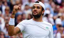 Wimbledonda tek erkeklerde ilk finalist Berrettini