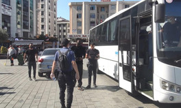 İstanbulda yabancı uyruklulara yönelik denetim