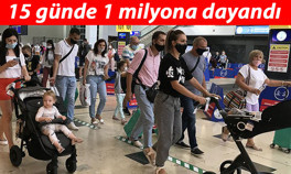 Antalyaya hava yoluyla gelen turist sayısı 4 milyonu aştı