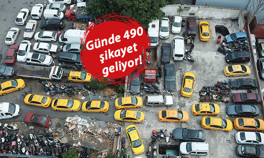 Yediemin otoparkları taksilerle doldu