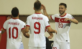 Cebelitarık - Türkiye maçında Hakan Çalhanoğlu şov