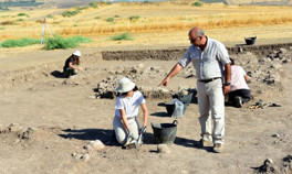 Kahramanmaraşta 7 bin 500 yıllık köy kalıntıları bulundu