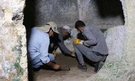 Adıyamanda Roma dönemine ait 60 aile mezarlığı bulundu