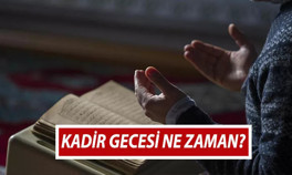Kadir Gecesi için geri sayım