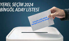 BİNGÖL BELEDİYE BAŞKAN ADAYLARI 2024 TAM LİSTE || Tüm partilerin 31 Mart yerel seçimler Bingöl belediye başkan adayları