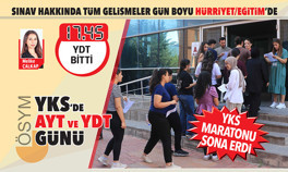 YKS’DE AYT VE YDT GÜNÜ