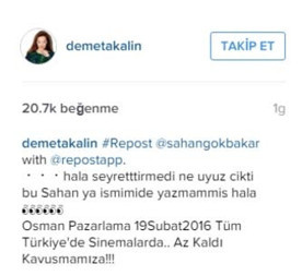 Demet Akalından Şahan Gökbakara Sert Sözler