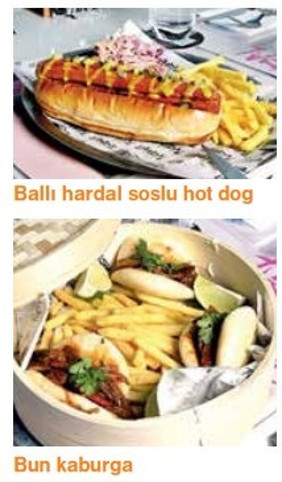 Eğlence ve yemeğin birleştiği bir restoran