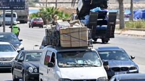 Lübnanlılar İsrail saldırıları nedeniyle ülkenin kuzeyine göç ediyor