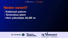 İş Varant: Neden varant?