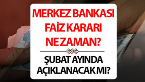 MERKEZ BANKASI FAİZ KARARI 2025 ŞUBAT TAKVİMİ | Merkez Bankası faiz kararı ne zaman açıklanacak, hangi gün, Şubat ayında açıklanacak mı?