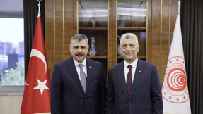 Ticaret Bakanı Bolat, İçişleri Bakanı Çiftçi ile görüştü