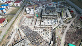 500 yataklı dev hastane yükseliyor! Gerektiğinde kapasitesi 2 katına çıkacak