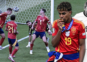 EURO 2024ün finali rekorlara sahne oldu Lamine Yamal henüz 17 yaşında dünyayı salladı | İspanyaya İngiltere karşısında şampiyonluğu 90. dakikadaki o pozisyon getirdi...