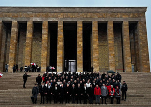 Gençlerbirliği’nden Anıtkabir ziyareti