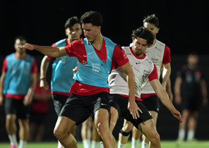 A Milli Futbol Takımı, Paraguay maçının hazırlıklarını sürdürdü