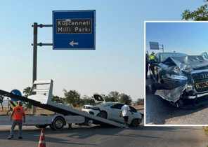 Bandırma Belediye Başkanı Mirza, trafik kazası geçirdi… 3 kişi yaralandı