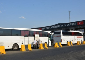 Filistin Konvoyu, Habur Sınır Kapısı’ndan Irak’a geçti