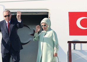 Cumhurbaşkanı Erdoğan Kırgızistana gitti
