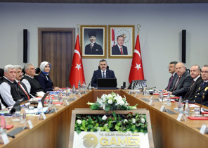 İçişleri Bakanı Çiftçi başkanlığında asayiş konulu güvenlik toplantısı yapıldı