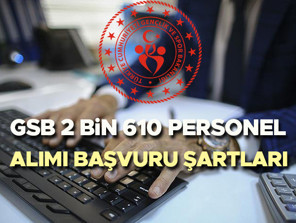 GSB 2 BİN 610 PERSONEL ALIMI BAŞVURU EKRANI 2026 (e-Devlet kariyer kapısı) | Kadro ve branş dağılımı Resmi Gazetede Gençlik ve Spor Bakanlığı personel alımı ne zaman, güvenlik görevlisi, temizlik personeli, tesisatçı alımı başvuru şartları neler