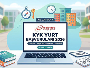 KYK Yurt Başvuruları Ne Zaman Başlıyor 2026, Başladı Mı GSB e-Devlet KYK Yurt Başvuru Ekranı ve Tarihleri