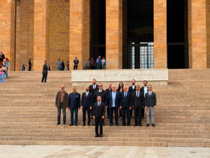 SAYLOD heyeti Anıtkabir’de