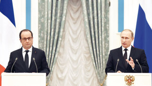 Putin, Hollande’dan istediğini alamadı