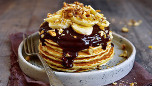 Muzlu ve çikolatalı krep tarifi