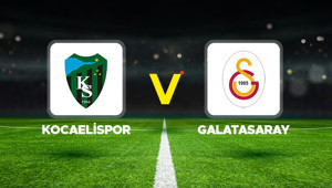 Kocaelispor - Galatasaray maçı ne zaman, hangi kanalda, saat kaçta Kocaelispor - Galatasaray maçı canlı yayın saati ve kanalı